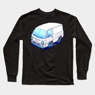 Classic white Dodge A100 van Long Sleeve T-Shirt